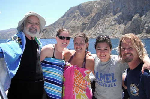 016 Mike Heidi Jenna Misha & Capt Chris
