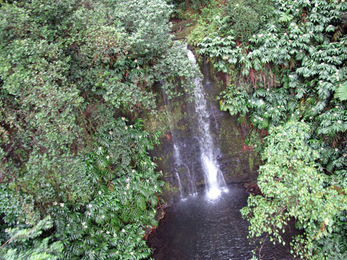 009 Waterfall from line